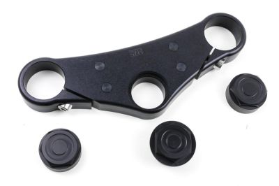 BMW R65 R80 R100 SE triple clamp 38,5mm for stub handlebars with TÜV