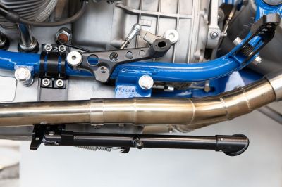 SE Side stand all BMW 2-Valve - self-folding