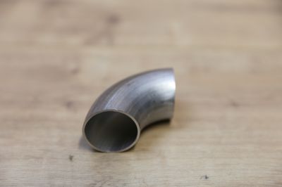 Edelstahl Rohrbogen 38x1,5mm 90°