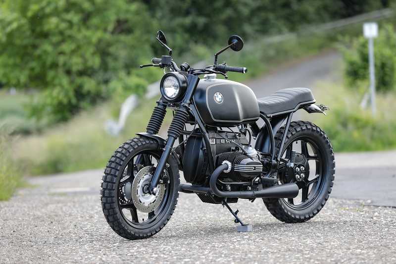 BMW Scrambler Concept Bike Monolever