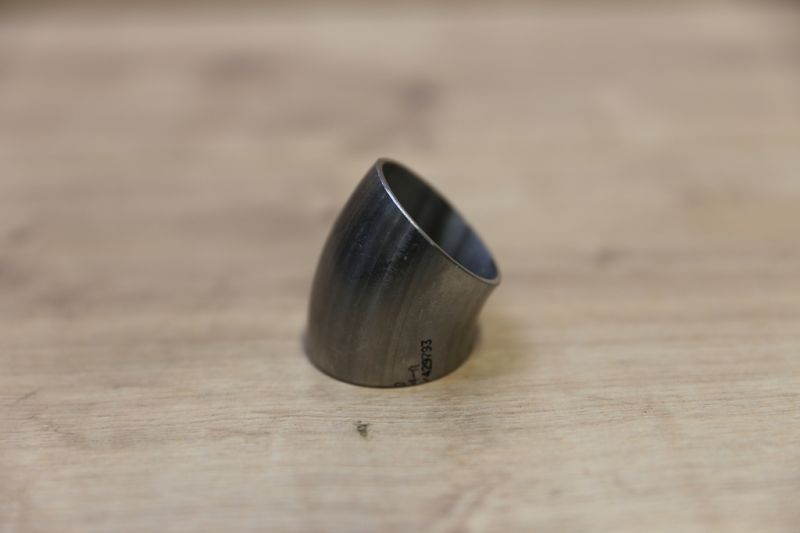 Stainless steel pipe elbow 40x1,5mm 45Â°