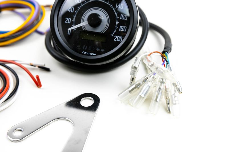 Daytona Velona 60 Tachometer 200Km/h ,schwarz