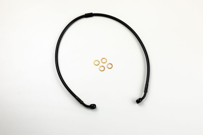 SE Stahlflex Bremsleitung f. originale Gabeln + mittelhoher Lenker (SE 22mm; 28,6mm)