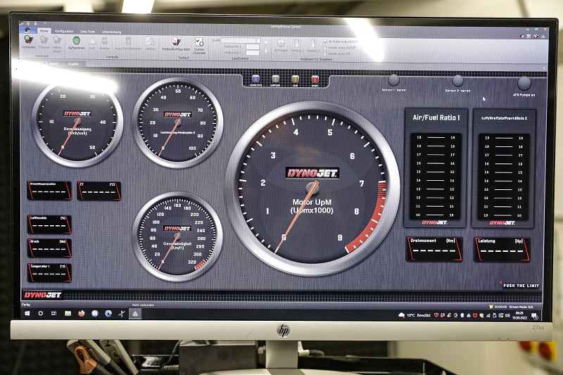 Tune ECU (Windows) zylinderselektives Mapping 2-Zylinder KTM Triumph