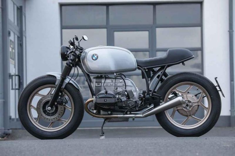 BMW R45 R65 R80 R100 Cafe Racer rear conversion kit ready for mounting with TÃœV certificate