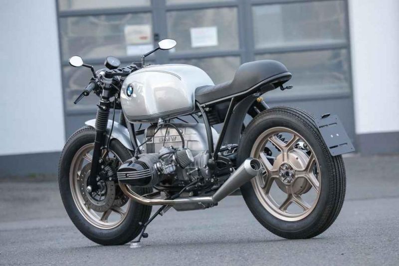 BMW R45 R65 R80 R100 Cafe Racer rear conversion kit ready for mounting with TÃœV certificate