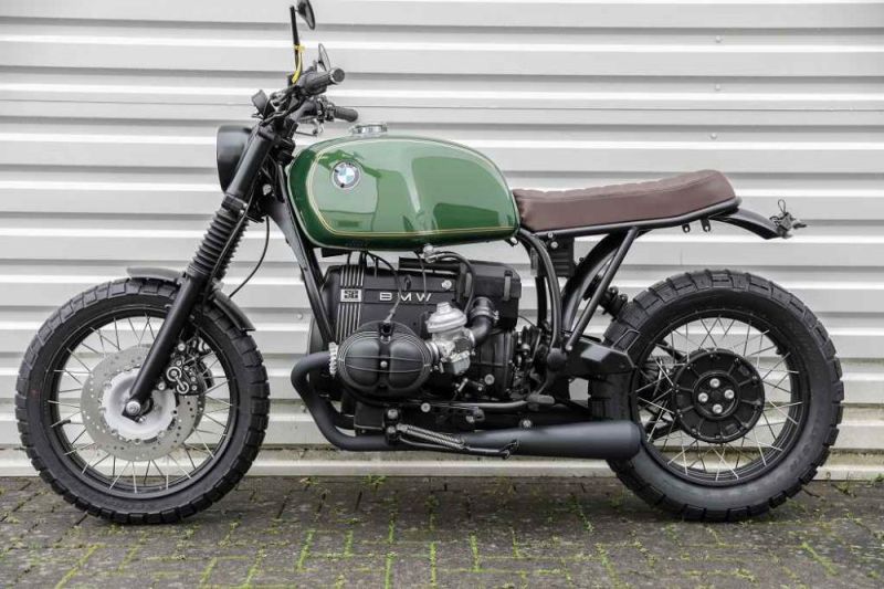 BMW R80R/GS R100R/GS Paralever Bobber 2-2 complete system with ABE