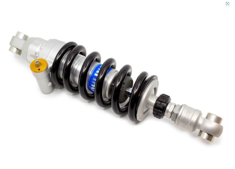 Öhlins STX46 Silver/Black Length 374mm +11/-1, rebound & spring preload hyd. adjustable