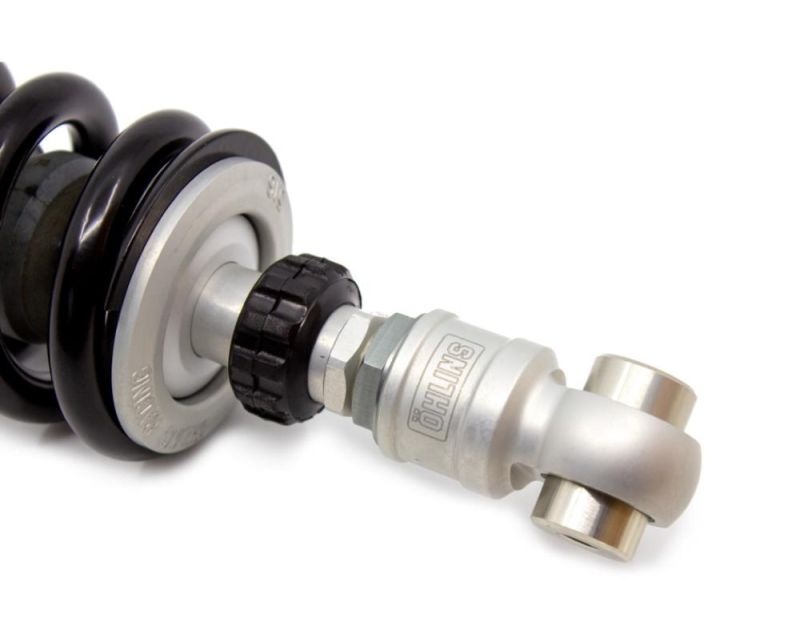 Öhlins STX46 Silber/Black Länge 374mm +11/-1, Zugstufe & Federvorspannung hyd. einstellbar