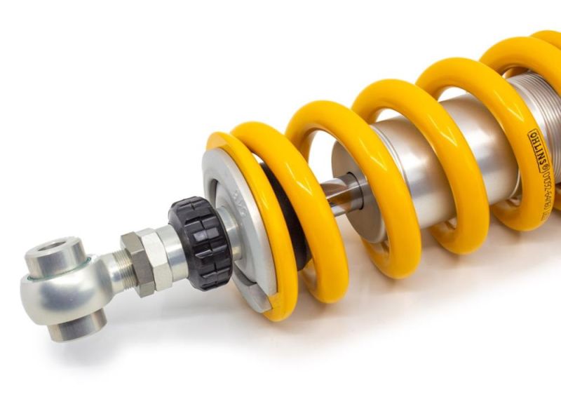 Öhlins STX46 silber/gelb Länge 374mm +7/-5, Zugstufe & Druckstufe & Federvorspannung hydr. einstellbar