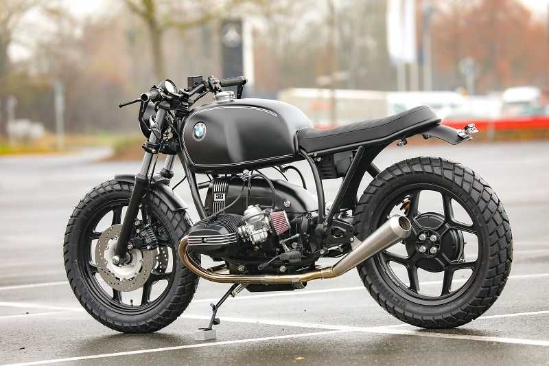 BMW R65 R80 R100 Monolever 2-1 exhaust highly slip on with ABE