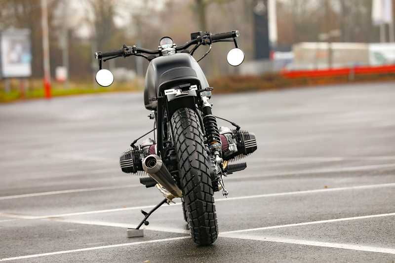 BMW R65 R80 R100 Monolever 2-1 exhaust highly slip on with ABE