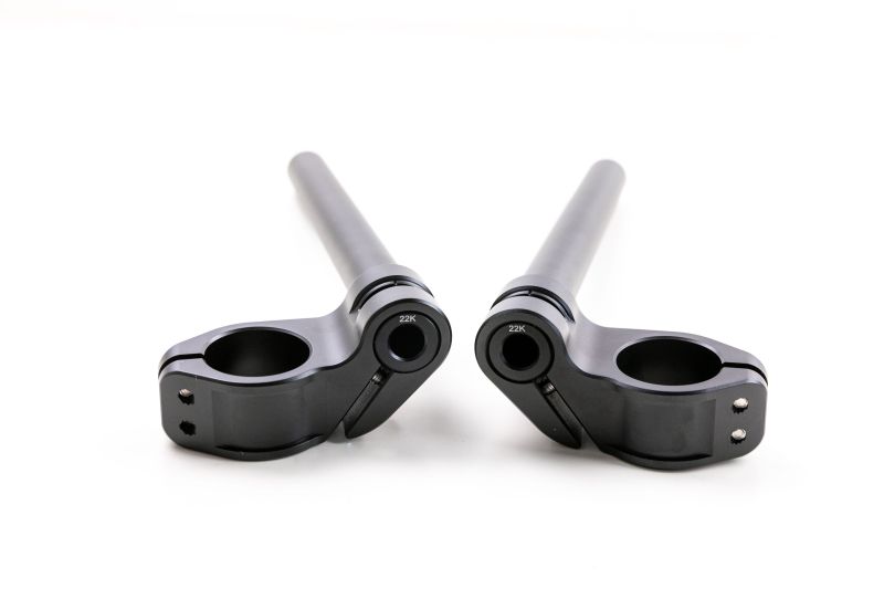 Cafe Racer Stummellenker gekröpft mit 36mm Klemmschellen