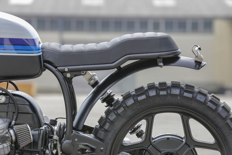 BMW R80R R100R Paralever rear frame with step 1-person self-suporting with TÃœV