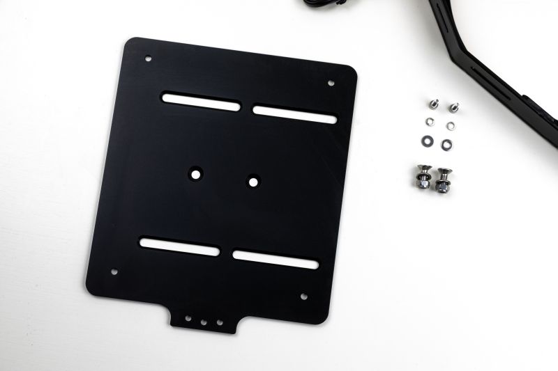 BMW K100 K1100 Paralever Kennzeichenträger mittig am Kardan