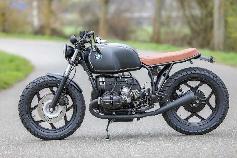 BMW R65 R80 R100 Monolever 2-1 exhaust highly slip on with ABE