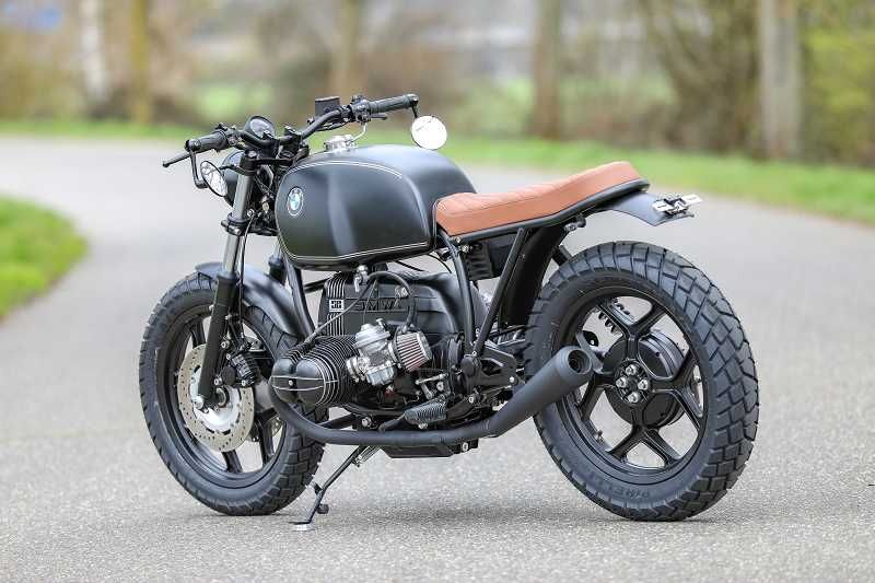 BMW R65 R80 R100 Monolever 2-1 exhaust highly slip on with ABE