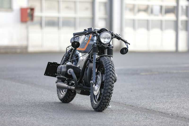 BMW Bobber SE Concept Bike Racer Edition gray orange #3
