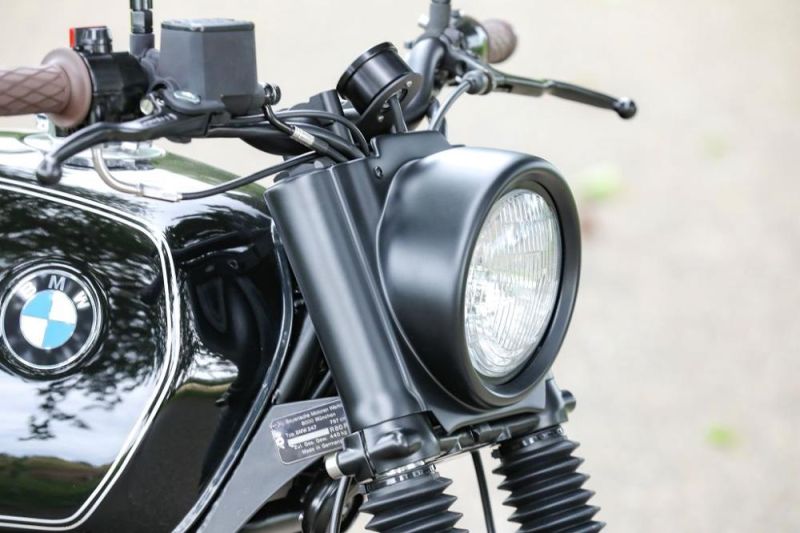 Headlight mask GFK with headlight 5 1/2 inch