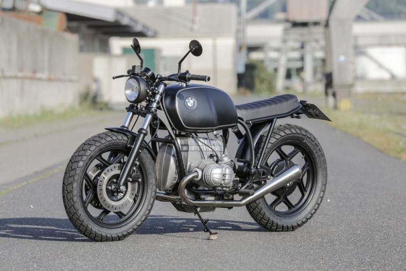 BMW Roadster E Concept Bike Black Silver Edition
