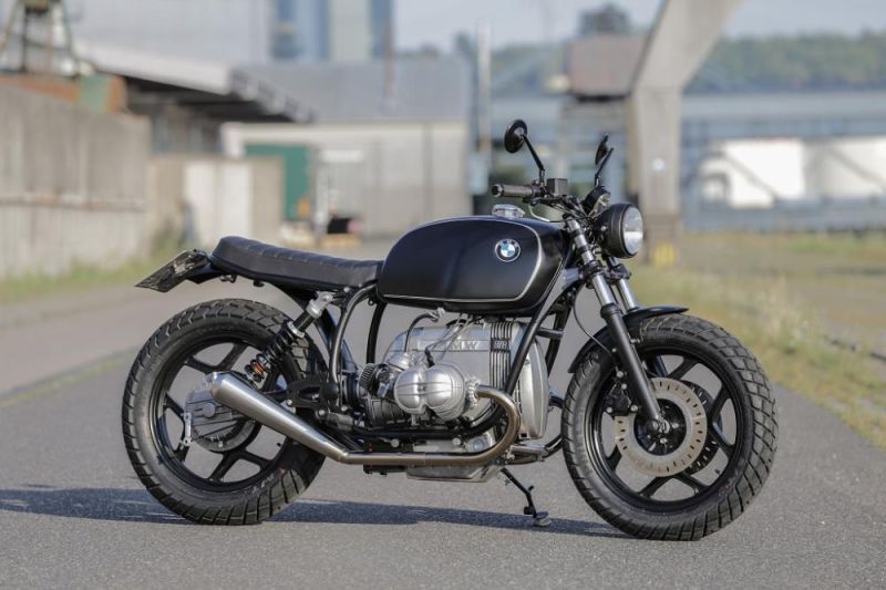 BMW Roadster E Concept Bike Black Silver Edition