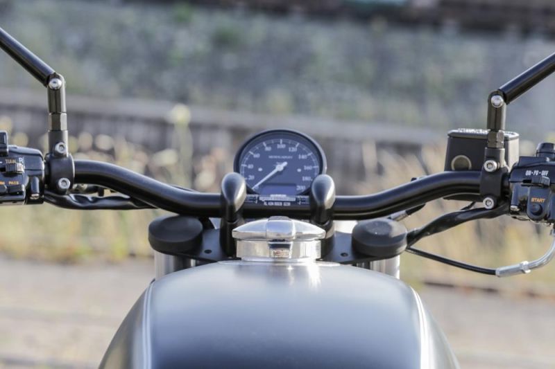 BMW Roadster E Concept Bike Black Silver Edition