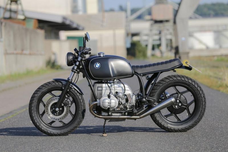 BMW Roadster E Concept Bike Black Silver Edition