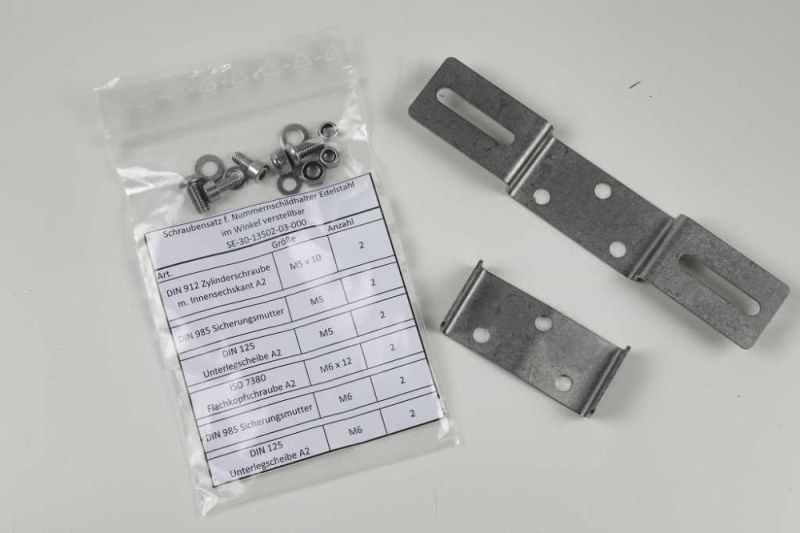 license plate holder angle adjustable