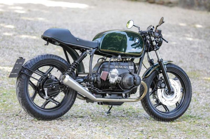 BMW Cafe Racer SE Concept Bike Classic Green