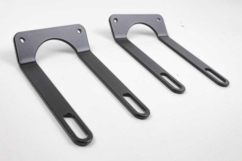 BMW R45 R65 Twinshock Mudguard bracket low version black
