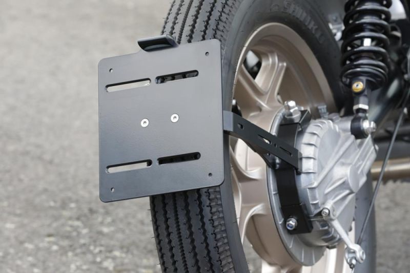 SE Monolever Twinshock central license plate holder with TÜV certificate for BMW R45 R65 R80 R100