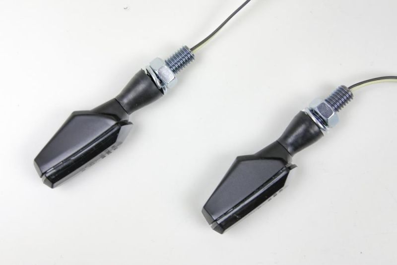 Blinkleuchte Shadow LED schwarz getönt