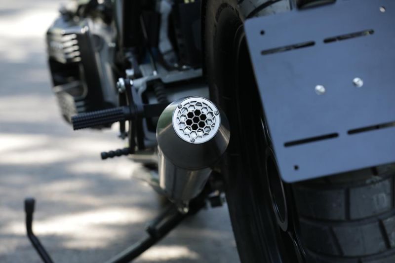 BMW K100 Slipon Auspuffanlage mit ABE