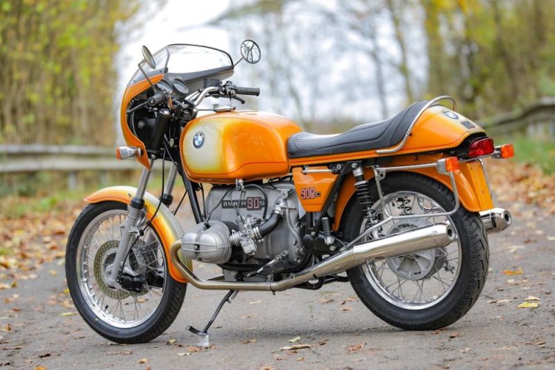 BMW R90 S motorcycle complete restoration