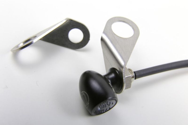 Kellermann Atto Adapterplatten schwarz für Montage an Brems-/Kupplungshebel