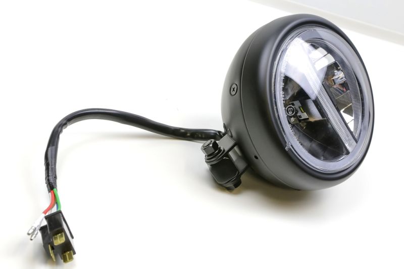 Simson LED Scheinwerfer E-geprüft TYP4 mit TFL