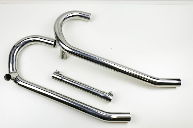 BMW R60 R75 R80 R90 R100 Twinshock Krümmer 38mm mit Interferenzrohr