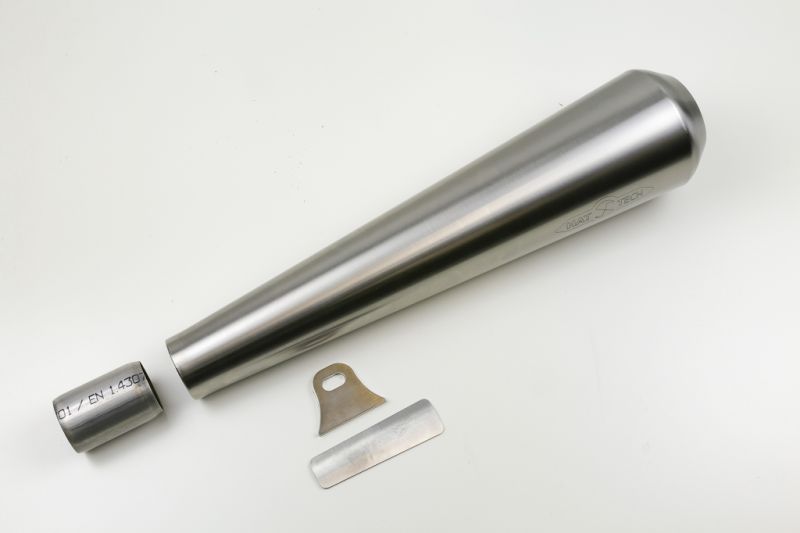 BMW R45 R65 R80 R100 stainless steel rear silencer