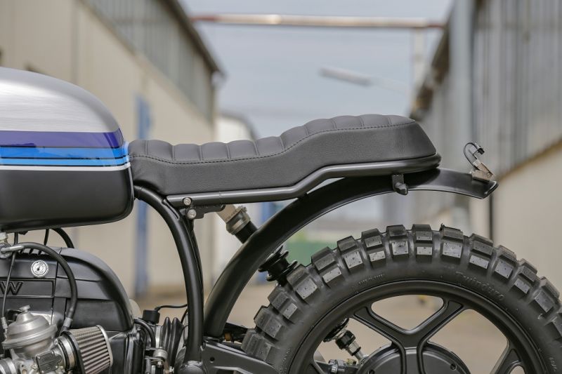 BMW R65 R80 R100 Monolever 1-pers. with step rear conversion kit self-supporting with TÃœV