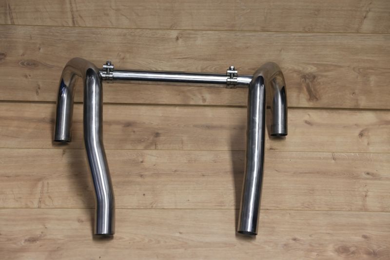 BMW R80 R100 Monolver with oil cooler stainless steel manifold with interference tube