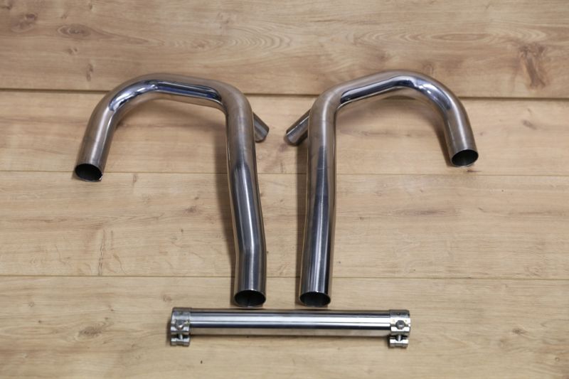 BMW R80 R100 Monolver with oil cooler stainless steel manifold with interference tube