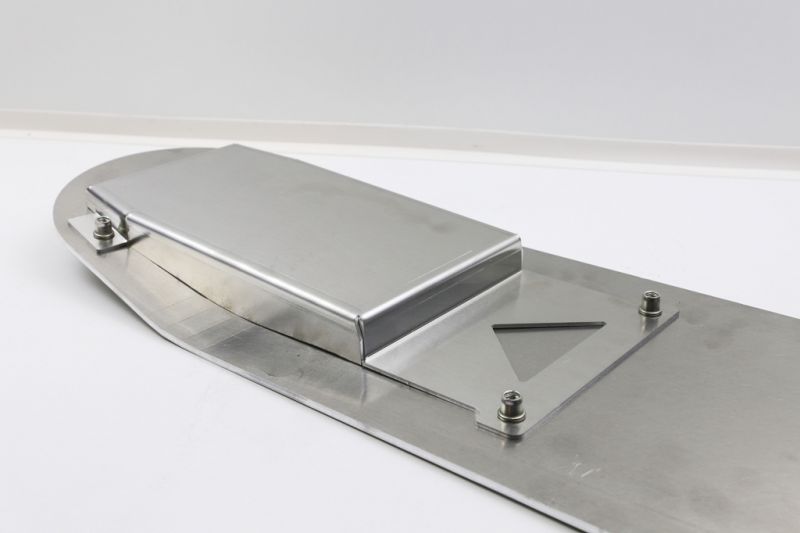 Bench base plate 600mm with lip for SE rear frame