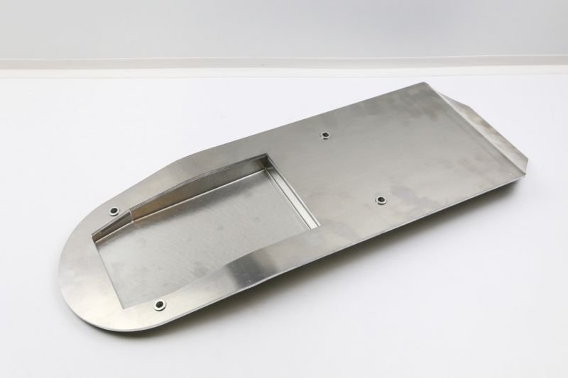 Bench base plate 600mm with lip for SE rear frame