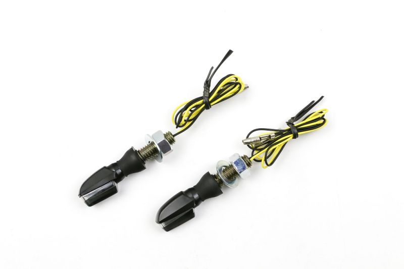 Motorrad Blinker LED schwarz