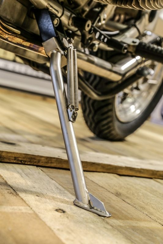 Seitenständer aus Edelstahl für BMW Paralever Modelle