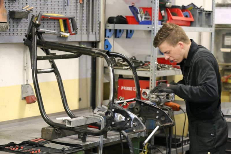 Motorcycle restoration