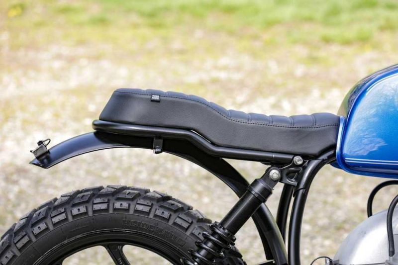 BMW R65 R80 R100 Monolever Heckrahmen mit Stufe 2-Personen mit TÜV