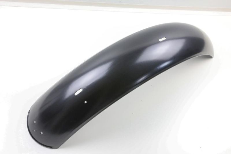 Powder coating of a rear fender (Without fender)