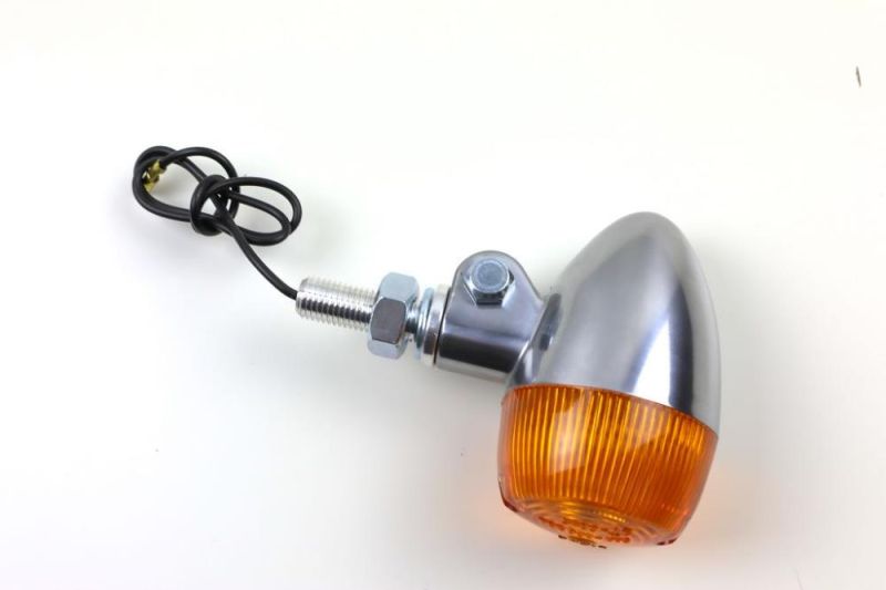Blinker BULLET LIGHT Aluminium poliert 1 Stück