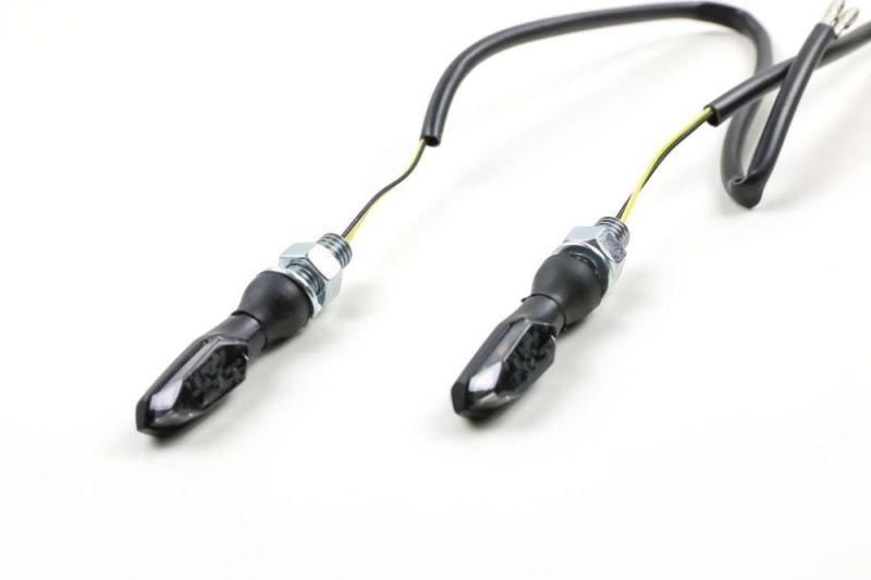 LED Blinker Sonic getöntes Glas schwarz